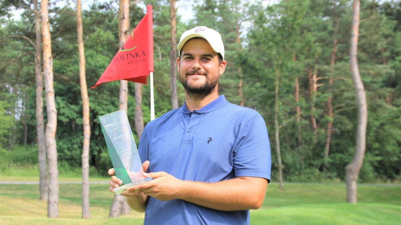 Erster Turniersieg für Peter Valášek: In Polen auf der Pro Golf Tour. (Foto: Pro Golf Tour) Erster Turniersieg für Peter Valášek: In Polen auf der Pro Golf Tour. (Foto: Pro Golf Tour)