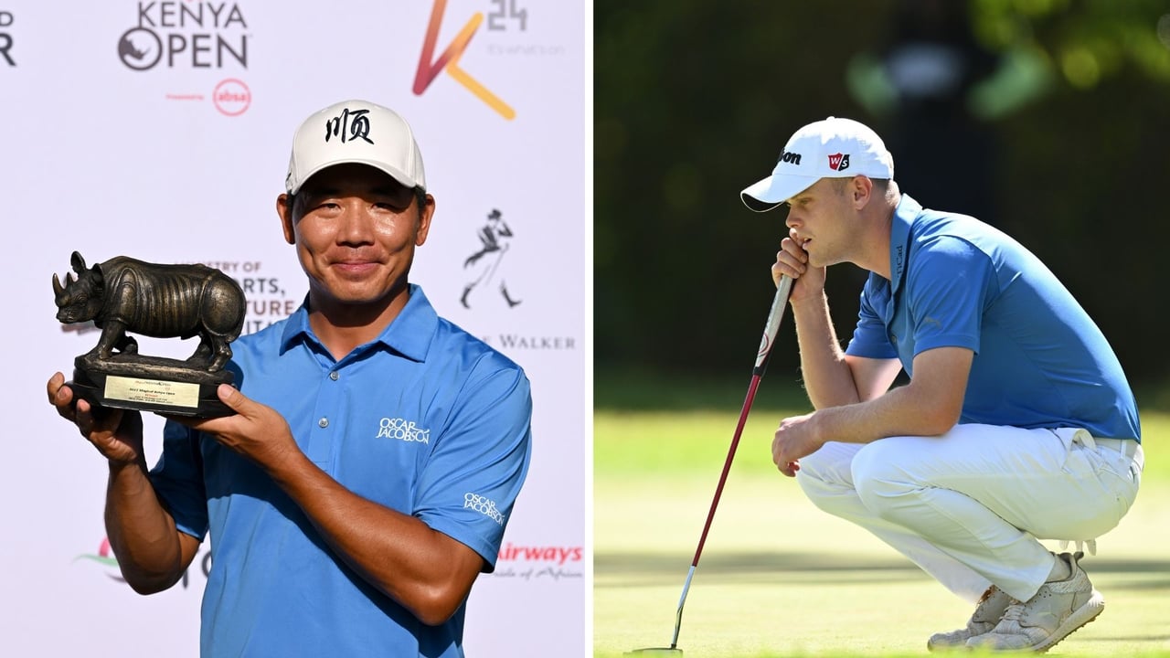 Ashun Wu gewinnt die Magical Kenya Open der DP World Tour, Hurly Long wird Zweiter. (Foto: Getty) Ashun Wu gewinnt die Magical Kenya Open der DP World Tour, Hurly Long wird Zweiter. (Foto: Getty)
