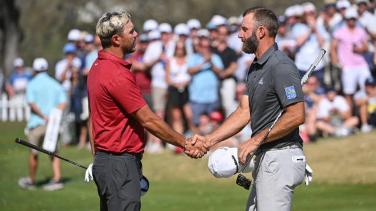 WGC - Dell Match Play: Dustin Johnson zieht über Brooks Koepka ins Halbfinale ein. (Foto: Getty) WGC - Dell Match Play: Dustin Johnson zieht über Brooks Koepka ins Halbfinale ein. (Foto: Getty)