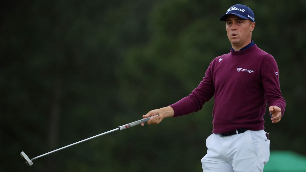 Justin Thomas glänzte am zweiten Tag des US Masters 2022 mit der geteilt besten Runde. (Foto: Getty) Justin Thomas glänzte am zweiten Tag des US Masters 2022 mit der geteilt besten Runde. (Foto: Getty)