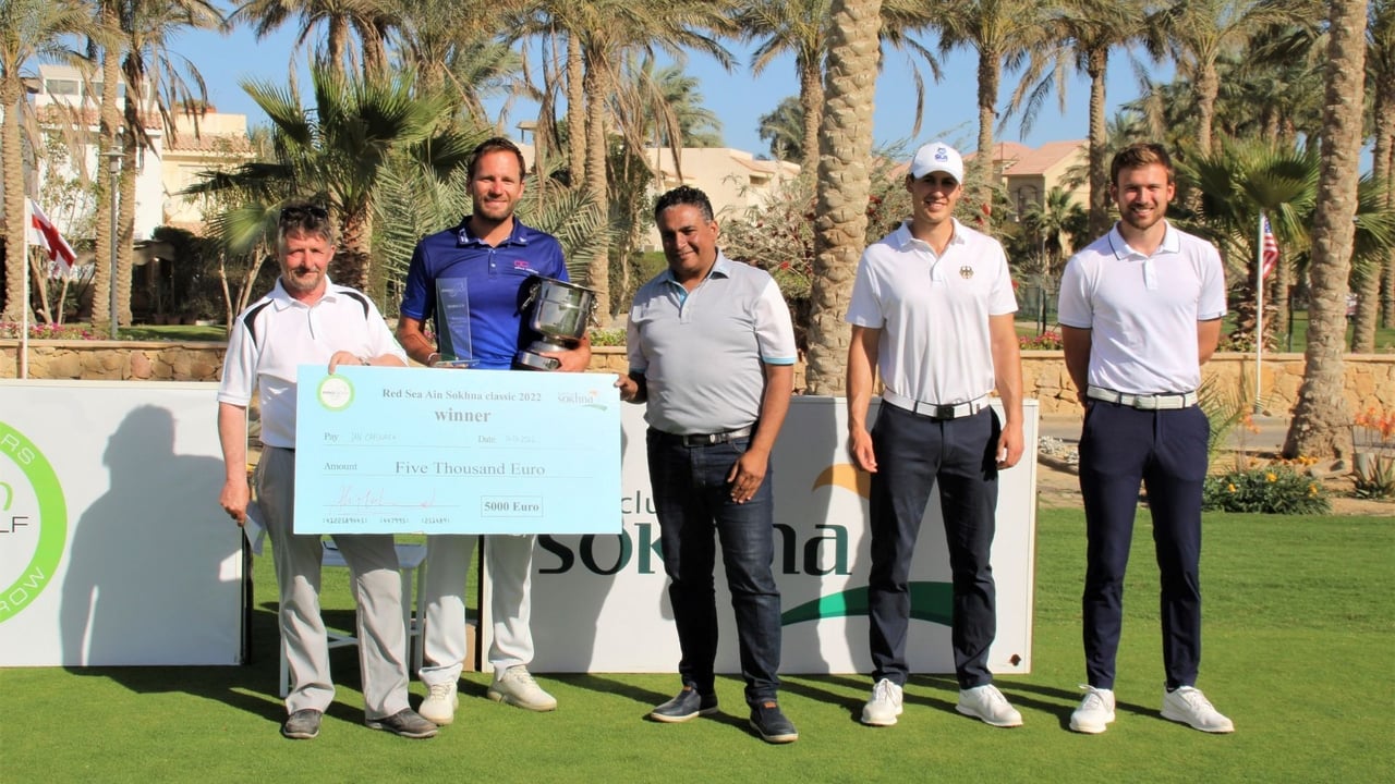 Jan Cafourek gewinnt seinen zweiten Titel auf der Pro Golf Tour. (Foto: Pro Golf Tour) Jan Cafourek gewinnt seinen zweiten Titel auf der Pro Golf Tour. (Foto: Pro Golf Tour)