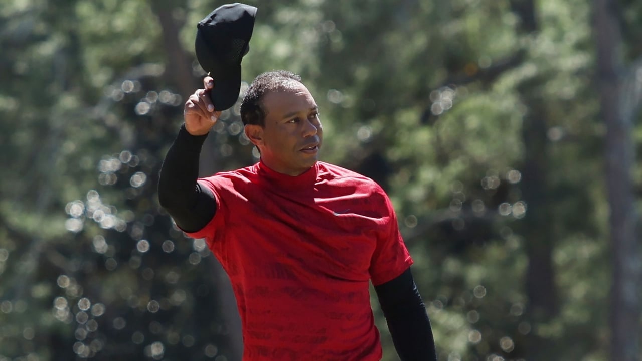 Tiger Woods verlor am Finaltag des US Masters 2022 viele Schläge. (Foto: Getty) Tiger Woods verlor am Finaltag des US Masters 2022 viele Schläge. (Foto: Getty)