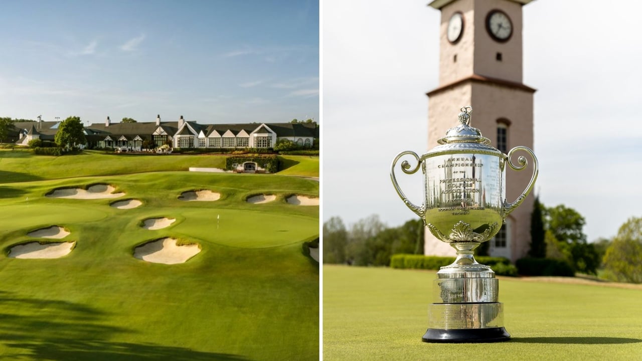 Der Schauplatz für den Kampf um die Wanamaker Trophy: DIe PGA Championship 2022 in Southern Hills. (Foto: Twitter/@PGA Tour & @PGA) Der Schauplatz für den Kampf um die Wanamaker Trophy: DIe PGA Championship 2022 in Southern Hills. (Foto: Twitter/@PGA Tour & @PGA)