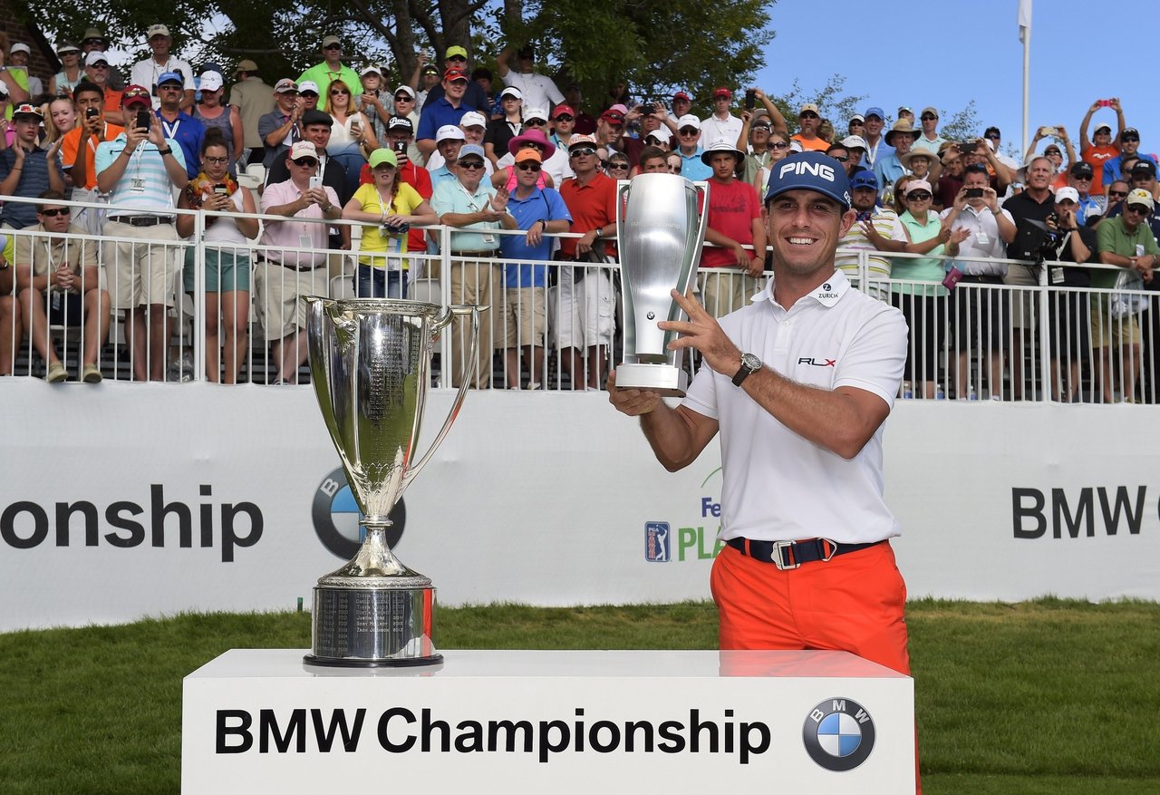 Eins, zwei und bald vielleicht schon die Drei? Billy Horschel möchte bei der BMW International Open 2022 seinen dritten BMW-Sieg holen. (Foto: BIO) Eins, zwei und bald vielleicht schon die Drei? Billy Horschel möchte bei der BMW International Open 2022 seinen dritten BMW-Sieg holen. (Foto: BIO)