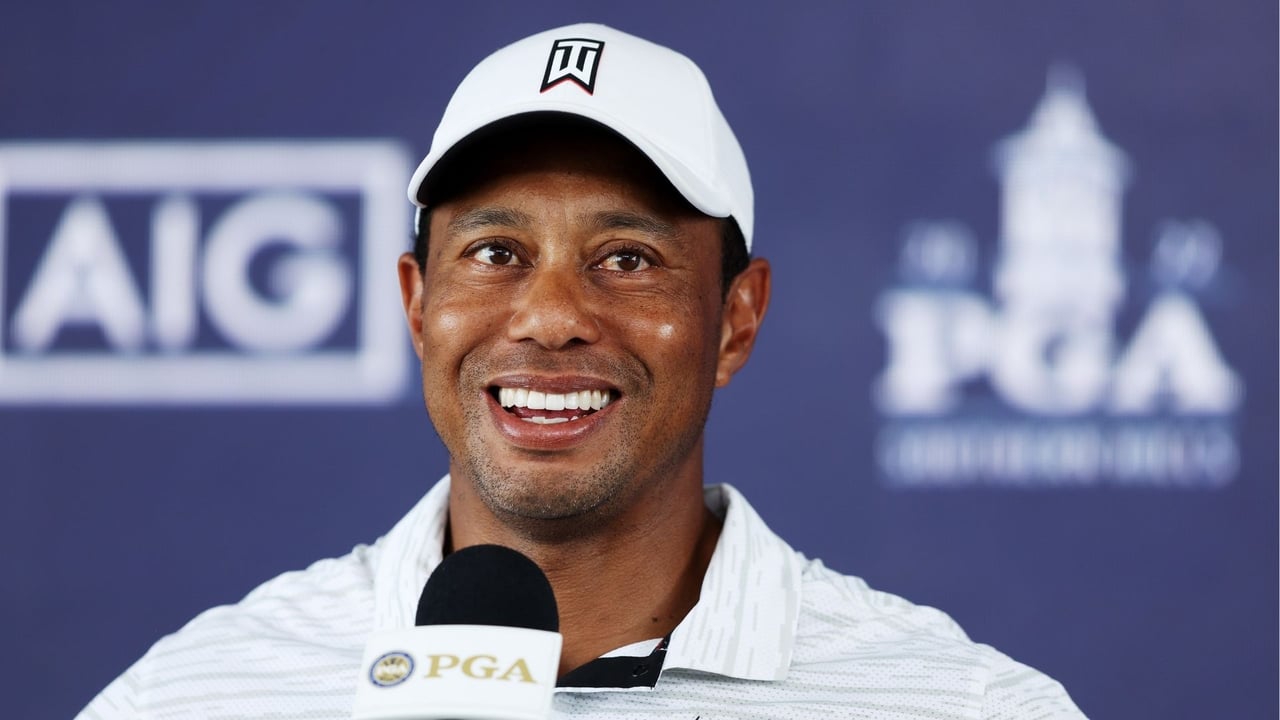 Zeigt sich vor der PGA Championship 2022 selbstsicher: Tiger Woods (Foto: Getty). Zeigt sich vor der PGA Championship 2022 selbstsicher: Tiger Woods (Foto: Getty).