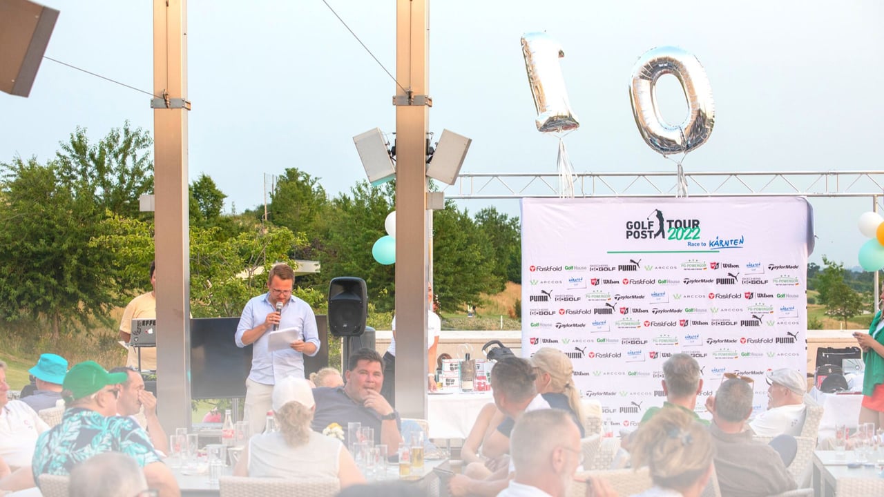 Die Golf Post Tour 2022 bei der Jubiläumsfeier im Kölner Golfclub. (Foto: Golf Post) Die Golf Post Tour 2022 bei der Jubiläumsfeier im Kölner Golfclub. (Foto: Golf Post)