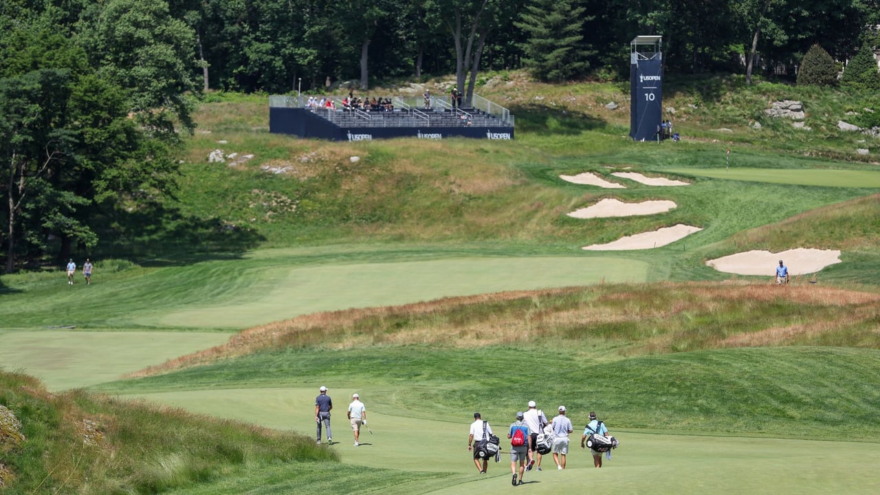 Die US Open 2022 im The Country Club in Brookline nähe Boston (USA), (Foto: Getty) Die US Open 2022 im The Country Club in Brookline nähe Boston (USA), (Foto: Getty)
