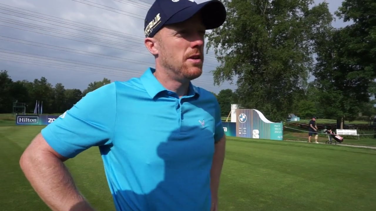 David Horsey beim proAm der BMW International Open 2022. (Foto: Jonas Gary) David Horsey beim proAm der BMW International Open 2022. (Foto: Jonas Gary)