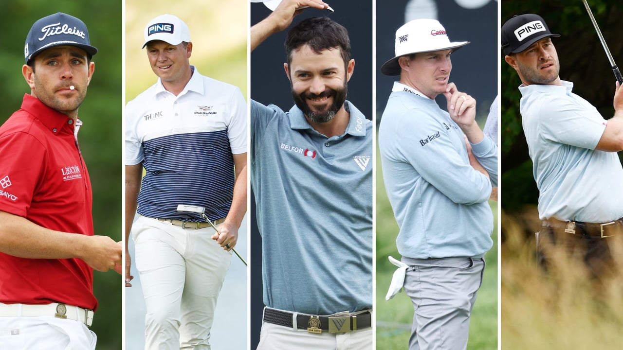 Diese fünf Qualifikanten führen aktuell bei den US Open 2022 in Brookline, USA. (Fotos: Getty) Diese fünf Qualifikanten führen aktuell bei den US Open 2022 in Brookline, USA. (Fotos: Getty)