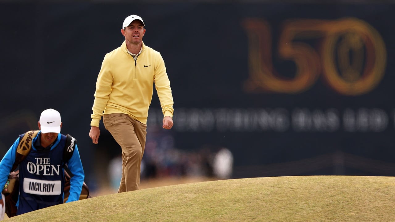 Rory McIlroy bei der ersten Runde der British Open 2022. (Foto: Getty) Rory McIlroy bei der ersten Runde der British Open 2022. (Foto: Getty)