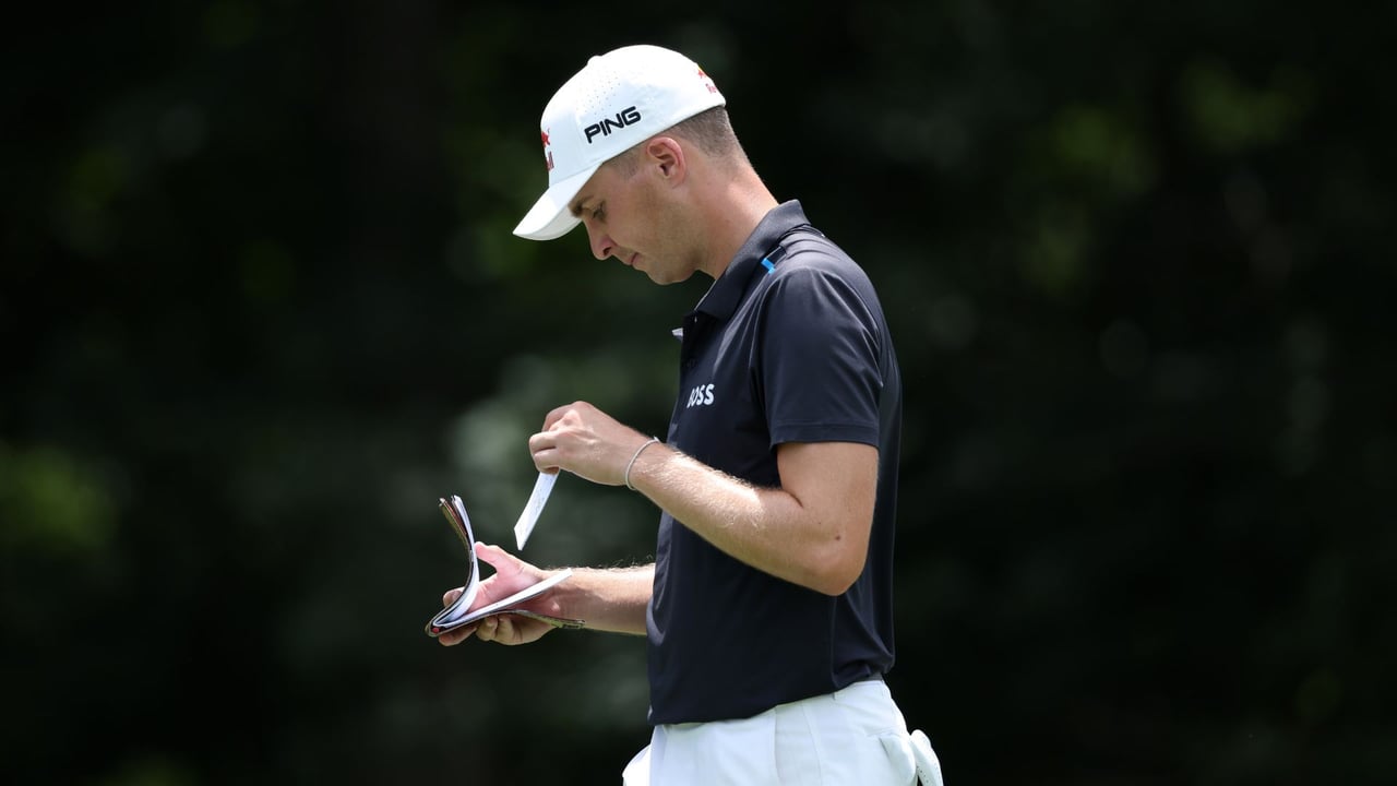 Matthias Schwab in Runde 1 der PGA Tour John Deere Classic 2022. (Foto: Getty)