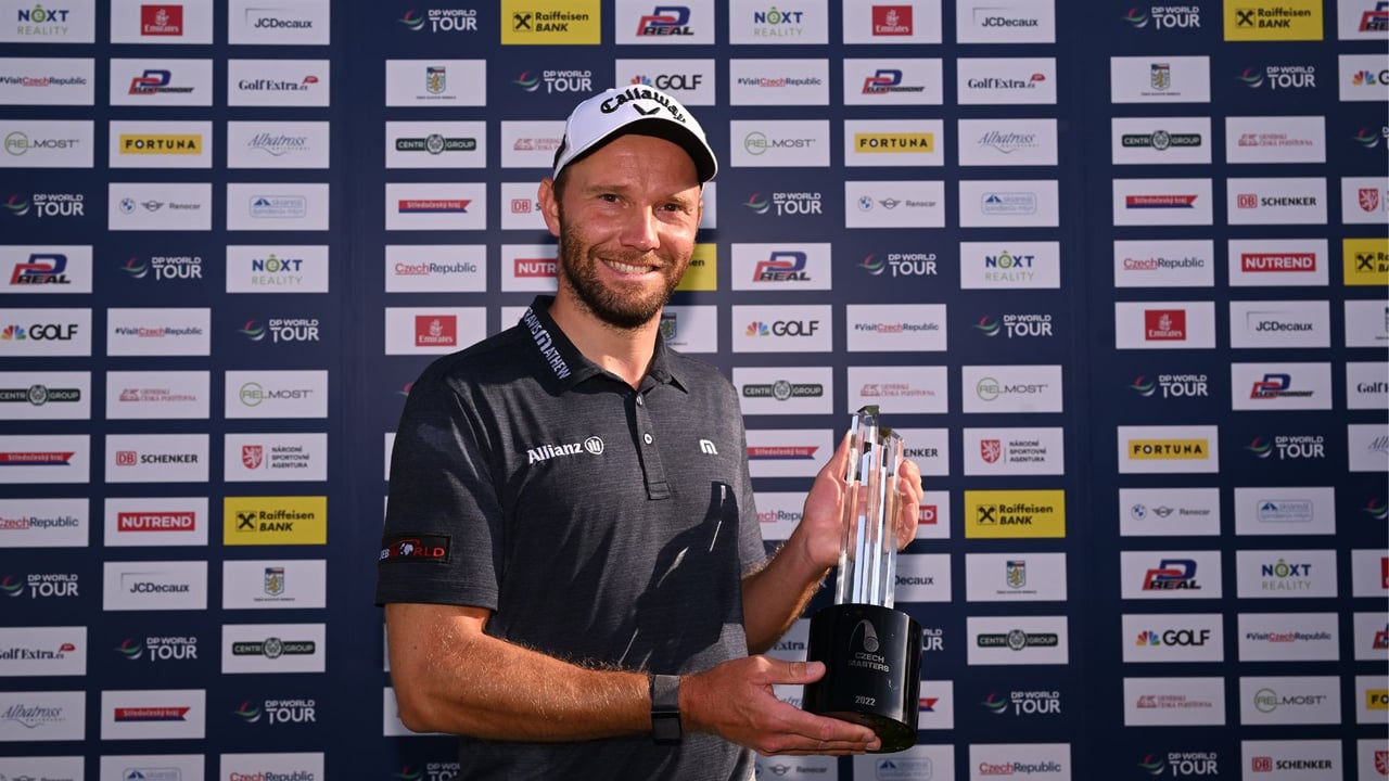 Max Kieffer gewinnt das Real Czech Masters und feiert seinen Premierensieg auf der DP World Tour. (Foto: Getty) Max Kieffer gewinnt das Real Czech Masters und feiert seinen Premierensieg auf der DP World Tour. (Foto: Getty)