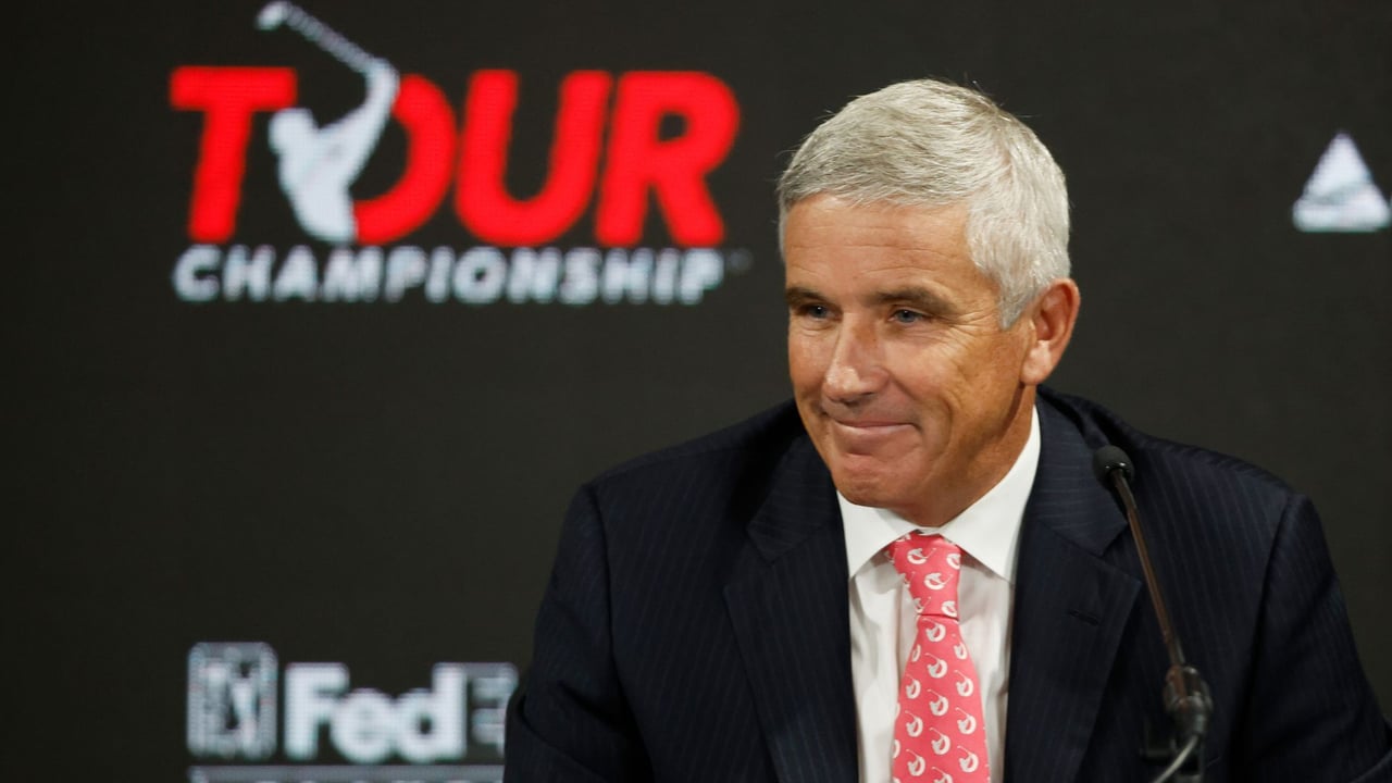 Jay Monahan verkündet einige Änderungen ab der nächsten Saison auf der PGA Tour. (Foto: Getty) Jay Monahan verkündet einige Änderungen ab der nächsten Saison auf der PGA Tour. (Foto: Getty)