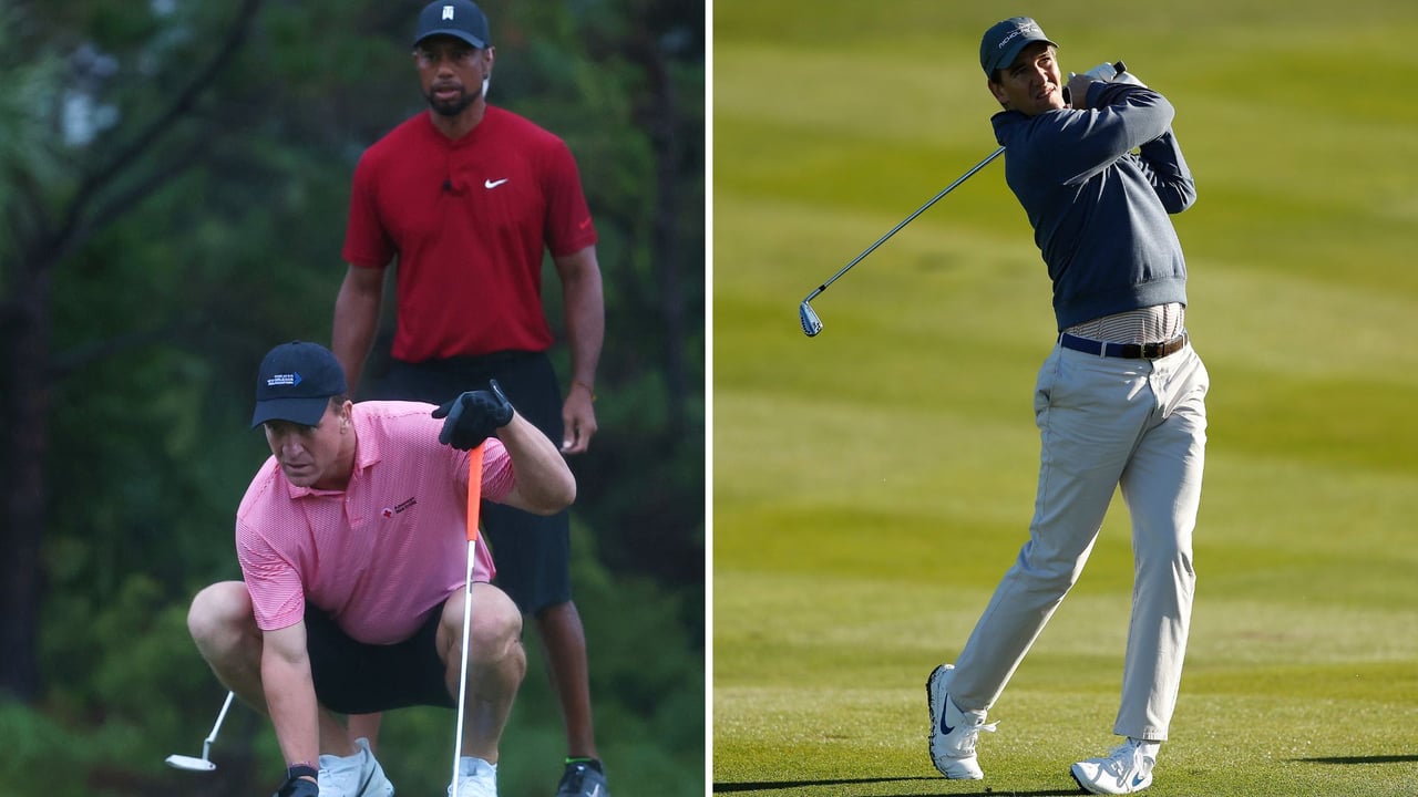 Peyton und Eli Manning haben nach ihrer Football- Karriere die Liebe zum Golfsport entdeckt. (Fotos: Getty) Peyton und Eli Manning haben nach ihrer Football- Karriere die Liebe zum Golfsport entdeckt. (Fotos: Getty)