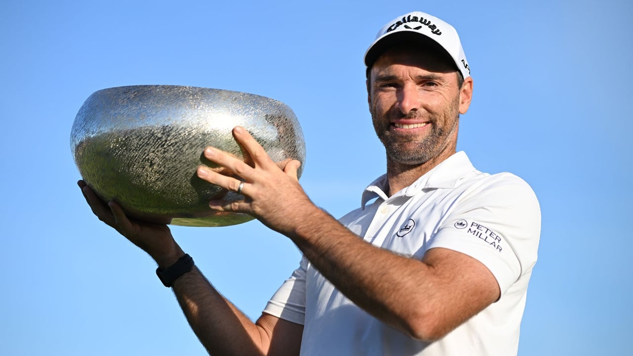 Oliver Wilson feiert nach über sieben Jahren wieder einen Titel auf der DP World Tour. (Foto: Getty) Oliver Wilson feiert nach über sieben Jahren wieder einen Titel auf der DP World Tour. (Foto: Getty)