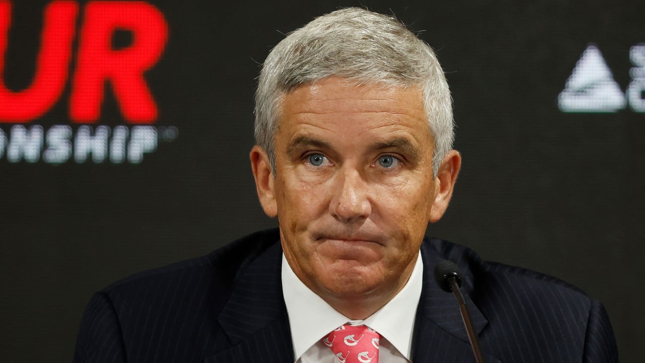 Jay Monahan, Comissioner der PGA Tour, steht gehörig unter Druck. (Foto: Getty) Jay Monahan, Comissioner der PGA Tour, steht gehörig unter Druck. (Foto: Getty)