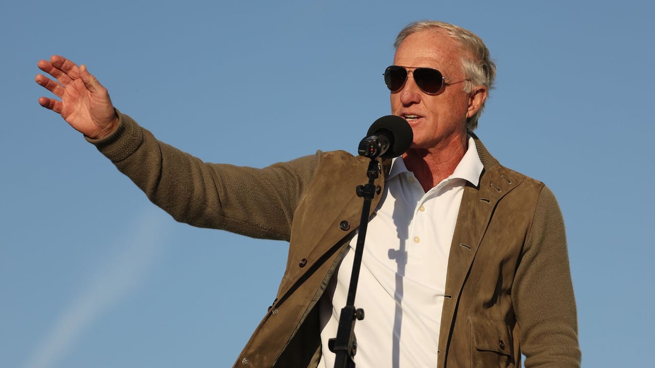 Greg Norman kämpft wacker um Weltranglistenpunkte für LIV-Spieler. (Foto: Getty) Greg Norman kämpft wacker um Weltranglistenpunkte für LIV-Spieler. (Foto: Getty)