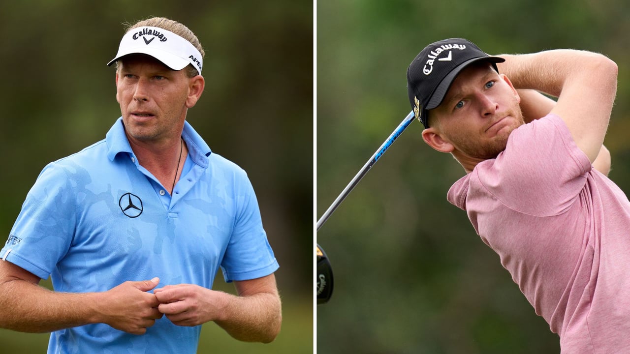 Marcel Siem und Nick Bachem auf der European Tour Q-School 2022. (Foto: Getty) Marcel Siem und Nick Bachem auf der European Tour Q-School 2022. (Foto: Getty)