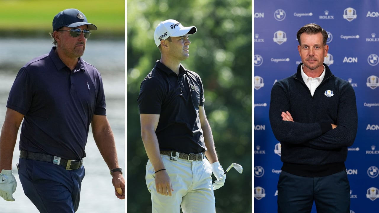 Sorgten in diesem Jahr für Aufsehen: Phil Mickelson, Martin Kaymer und Henrik Stenson. (Foto: Getty) Sorgten in diesem Jahr für Aufsehen: Phil Mickelson, Martin Kaymer und Henrik Stenson. (Foto: Getty)
