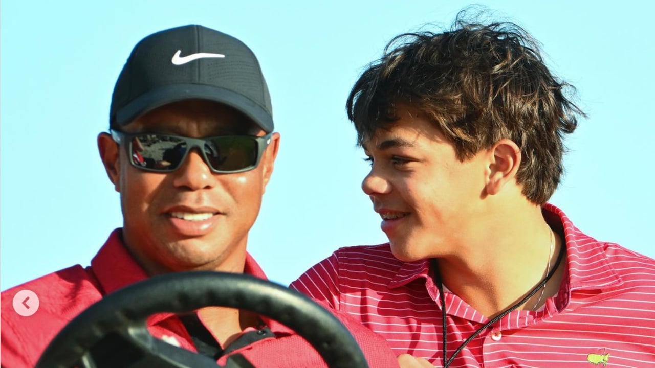 Hype um Charlie Woods. (Foto: Instagram.com/golf_com) Hype um Charlie Woods. (Foto: Instagram.com/golf_com)