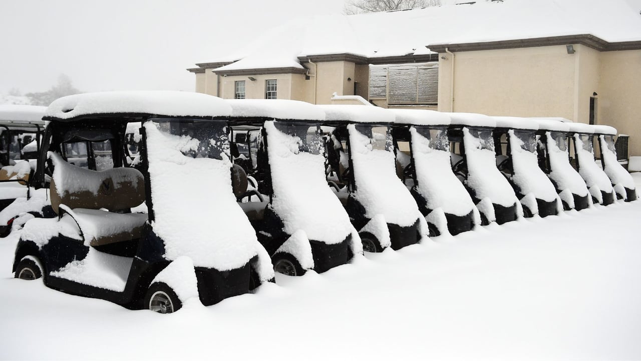Auch im Winter kann man sein Golfspiel sinnvoll trainieren. (Foto: Getty) Auch im Winter kann man sein Golfspiel sinnvoll trainieren. (Foto: Getty)