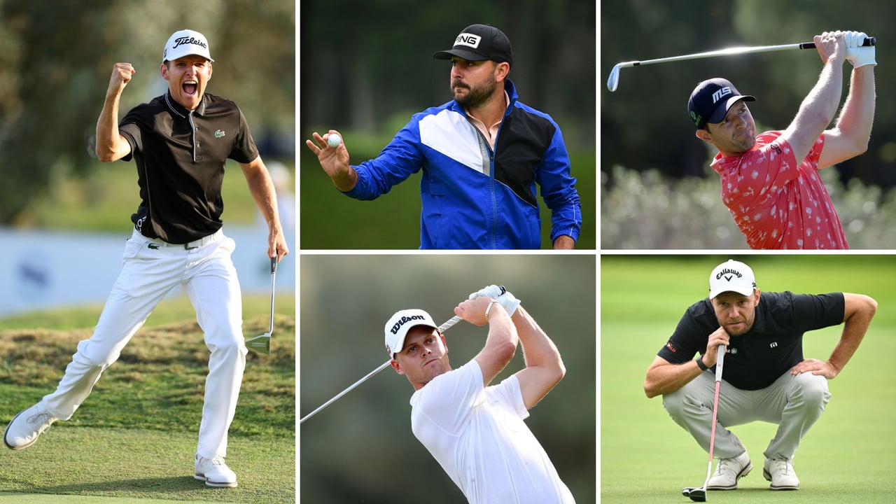 Die fünf bestplatzierten Deutschen: Yannik Paul (li.), Stephan Jäger, Marcel Schneider (oben v.l.n.r.), Hurly Long, Max Kieffer (unten v.l.n.r.). (Foto: Getty) Die fünf bestplatzierten Deutschen: Yannik Paul (li.), Stephan Jäger, Marcel Schneider (oben v.l.n.r.), Hurly Long, Max Kieffer (unten v.l.n.r.). (Foto: Getty)