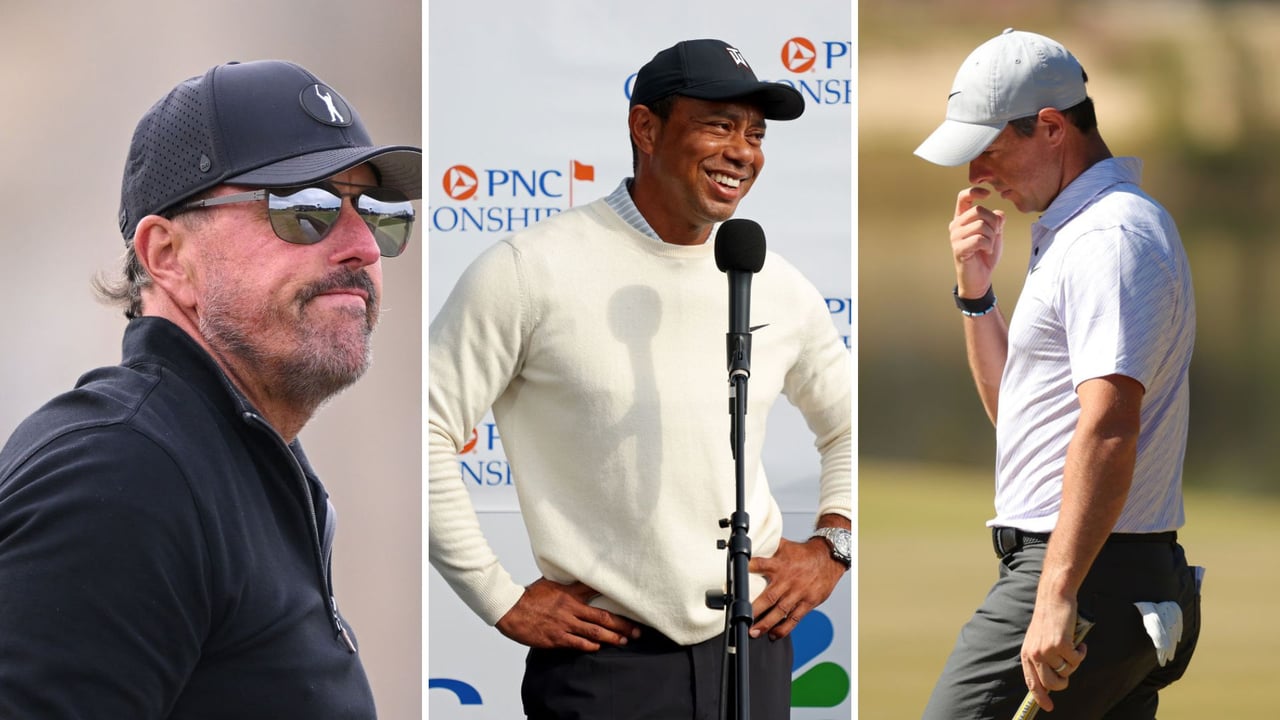 Die denkwürdigsten Zitate 2022 mit Rory McIlroy, Tiger Woods und Phil Mickelson. (Foto: Getty) Die denkwürdigsten Zitate 2022 mit Rory McIlroy, Tiger Woods und Phil Mickelson. (Foto: Getty)
