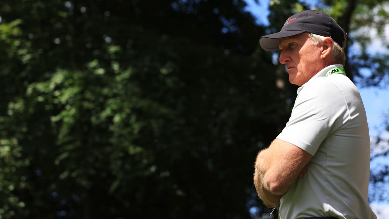 Muss sich Greg Norman Sorgen um die Führungsetage bei LIV Golf machen? (Foto: Getty) Muss sich Greg Norman Sorgen um die Führungsetage bei LIV Golf machen? (Foto: Getty)