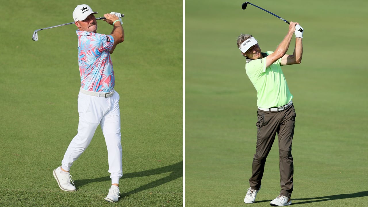 Round Up: Alex Cejka und Bernhard Langer feiern auf Hawaii einen gelungenen Jahresauftakt. (Fotos: Getty)