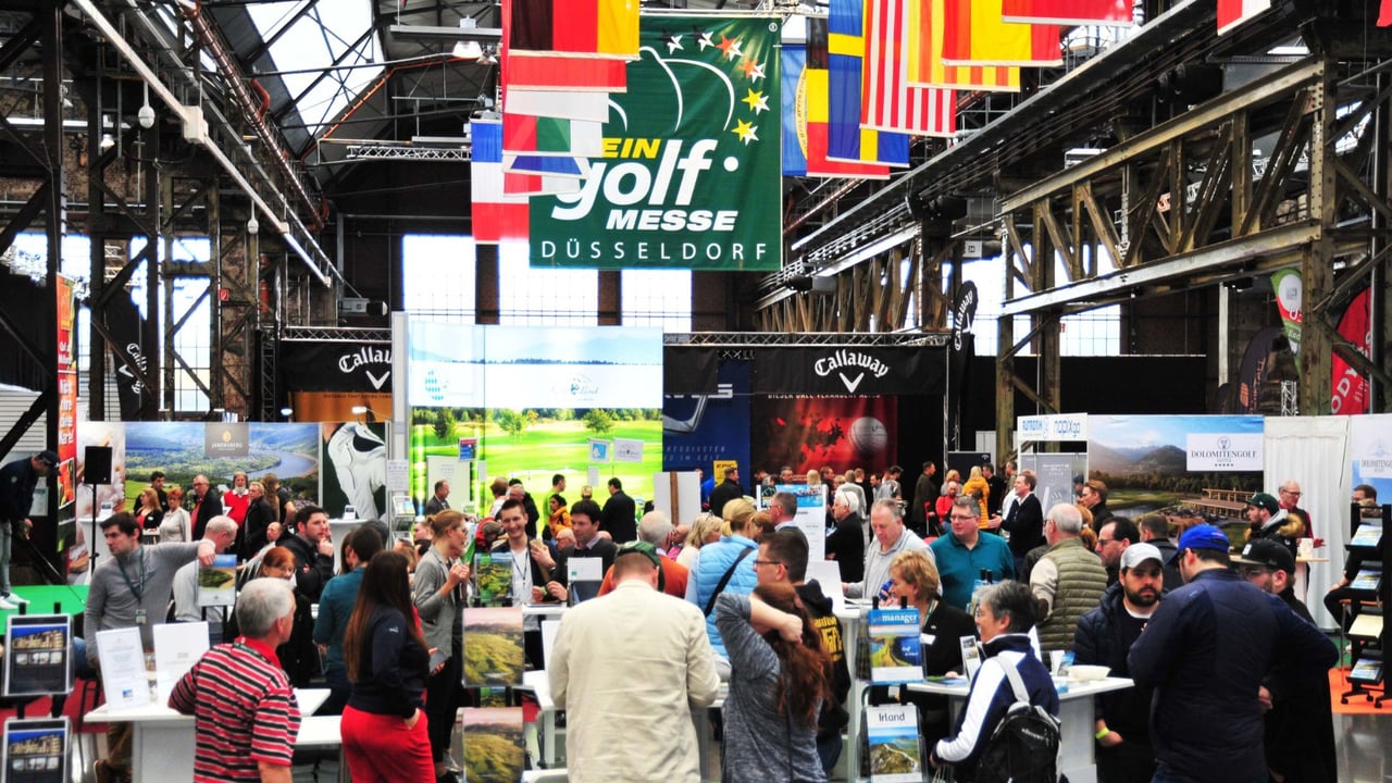 Die Rheingolf Messe fand zuletzt 2020 statt. (Foto: Rheingolf/Klaus Voit) Die Rheingolf Messe fand zuletzt 2020 statt. (Foto: Rheingolf/Klaus Voit)