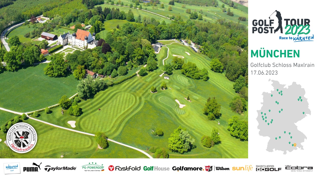 Der Golfclub Schloss Maxlrain bei der Golf Post Tour 2023. (Foto: Golf Post) Der Golfclub Schloss Maxlrain bei der Golf Post Tour 2023. (Foto: Golf Post)
