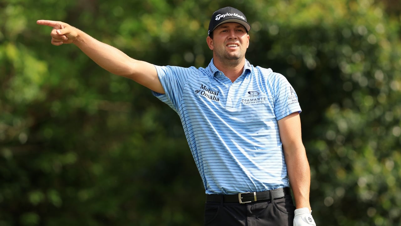 "Fore!" - Taylor Montgomery verlor sieben Schläge auf den letzten vier Löchern der Finalrunde der Players Championship. (Foto: Getty)