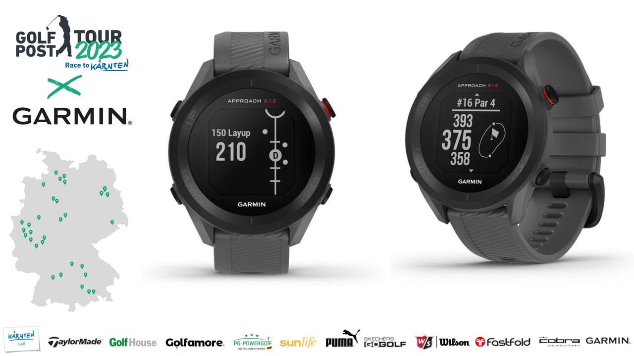 Garmin mit der Approach S12 bei der Golf Post Tour 2023. (Foto: Golf Post) Garmin mit der Approach S12 bei der Golf Post Tour 2023. (Foto: Golf Post)