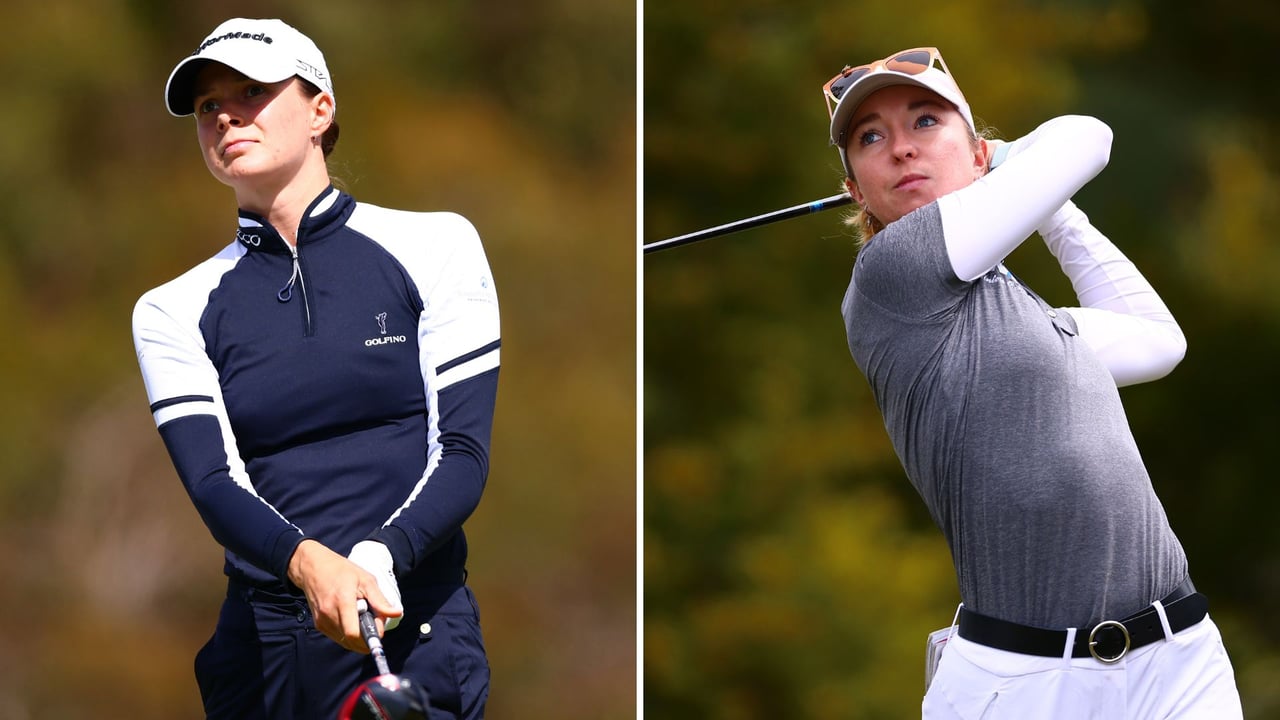 Mit Esther Henseleit (li.) und Polly Mack (re.) haben es zwei deutsche Damen auf der LPGA Tour ins Wochenende geschafft. (Fotos: Getty) Mit Esther Henseleit (li.) und Polly Mack (re.) haben es zwei deutsche Damen auf der LPGA Tour ins Wochenende geschafft. (Fotos: Getty)