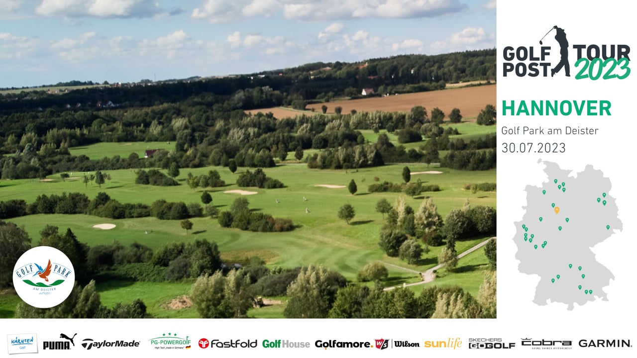 Der Golf Park am Deister bei Hannover feiert bei der Golf Post Tour 2023 sein Debüt. Der Golf Park am Deister bei Hannover feiert bei der Golf Post Tour 2023 sein Debüt.