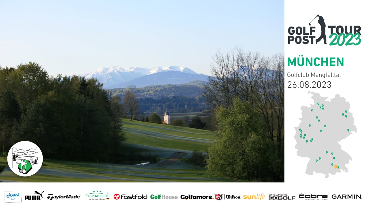 Die Golf Post Tour 2023 zu Gast im GC Mangfalltal. Die Golf Post Tour 2023 zu Gast im GC Mangfalltal.