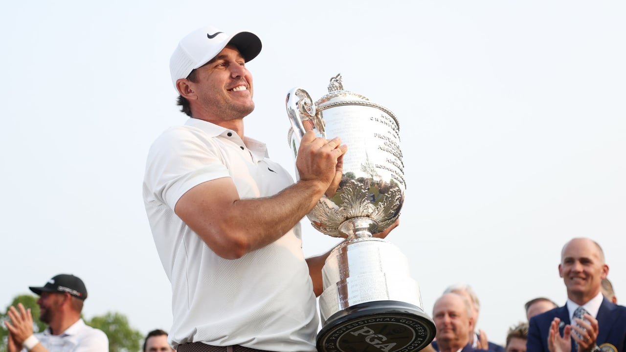 Brooks Koepka gewinnt bei der PGA Championship 2023 seinen fünften Major-Titel. (Foto: Getty) Brooks Koepka gewinnt bei der PGA Championship 2023 seinen fünften Major-Titel. (Foto: Getty)
