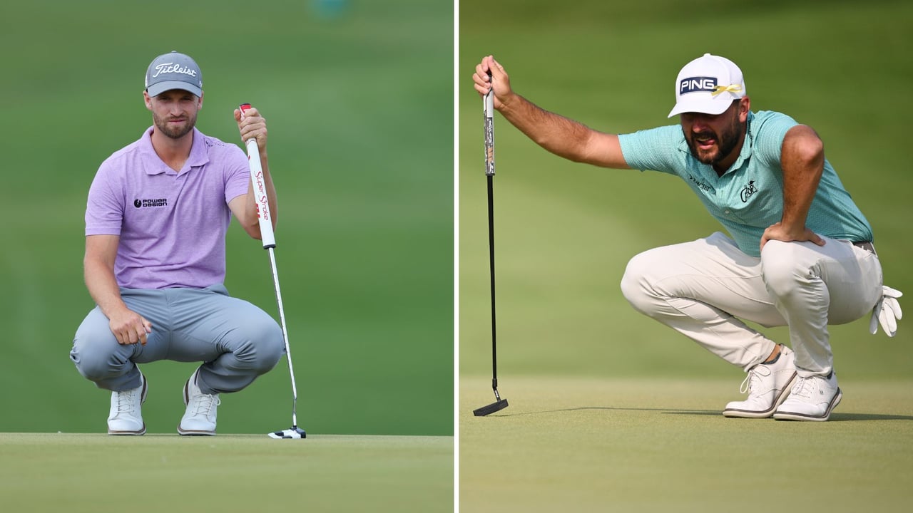 Führender Wyndham Clark (li.) und der einzige deutsche Spieler im Feld, Stephan Jäger. (Foto: Getty) Führender Wyndham Clark (li.) und der einzige deutsche Spieler im Feld, Stephan Jäger. (Foto: Getty)