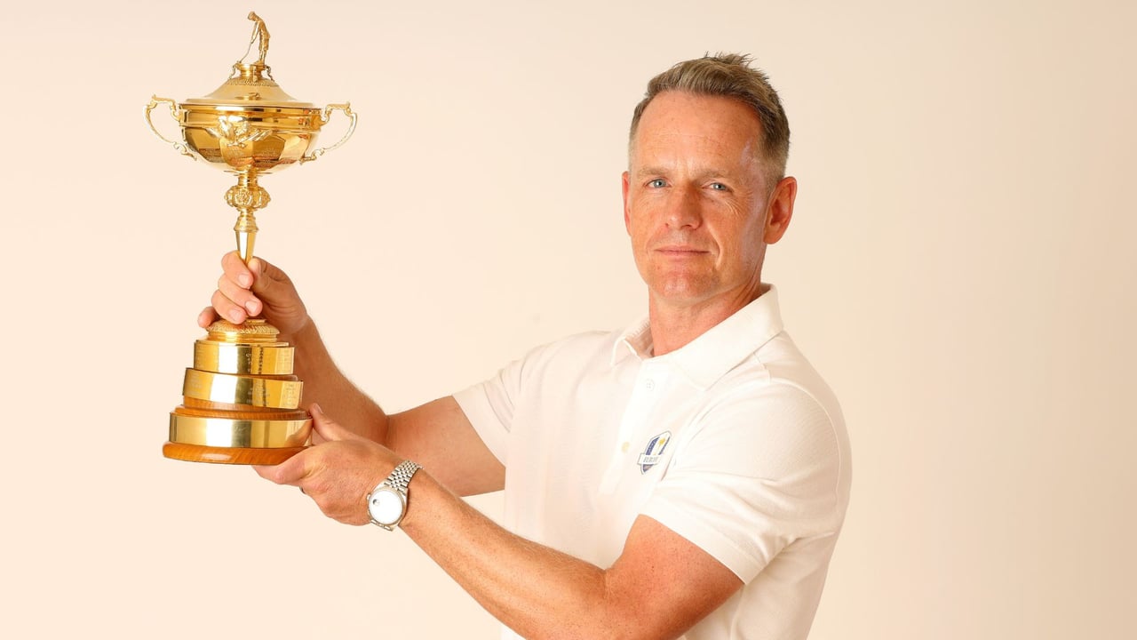 Luke Donald, Kapitän des europäischen Ryder Cup Teams. (Foto: Getty) Luke Donald, Kapitän des europäischen Ryder Cup Teams. (Foto: Getty)