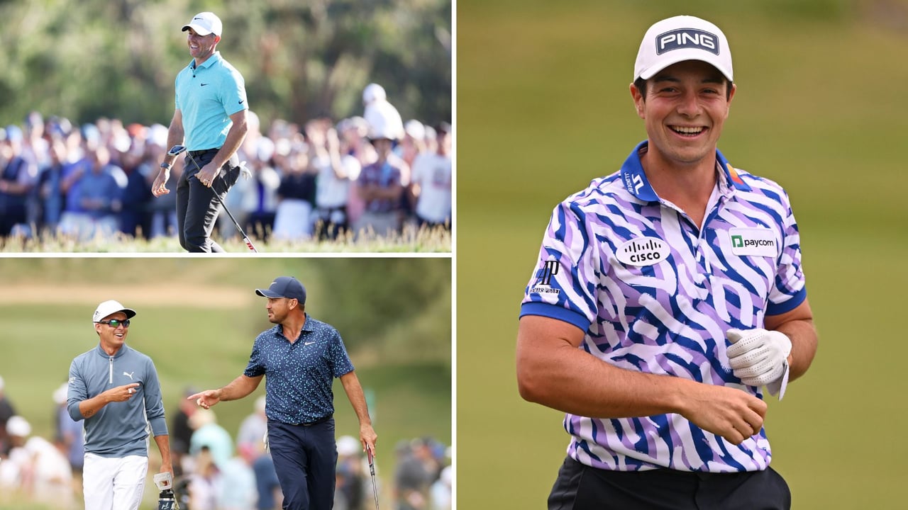 Die Golf-Outfits der Stars bei der US Open 2023 von Puma, Nike und Lindeberg. (Foto: Getty) Die Golf-Outfits der Stars bei der US Open 2023 von Puma, Nike und Lindeberg. (Foto: Getty)