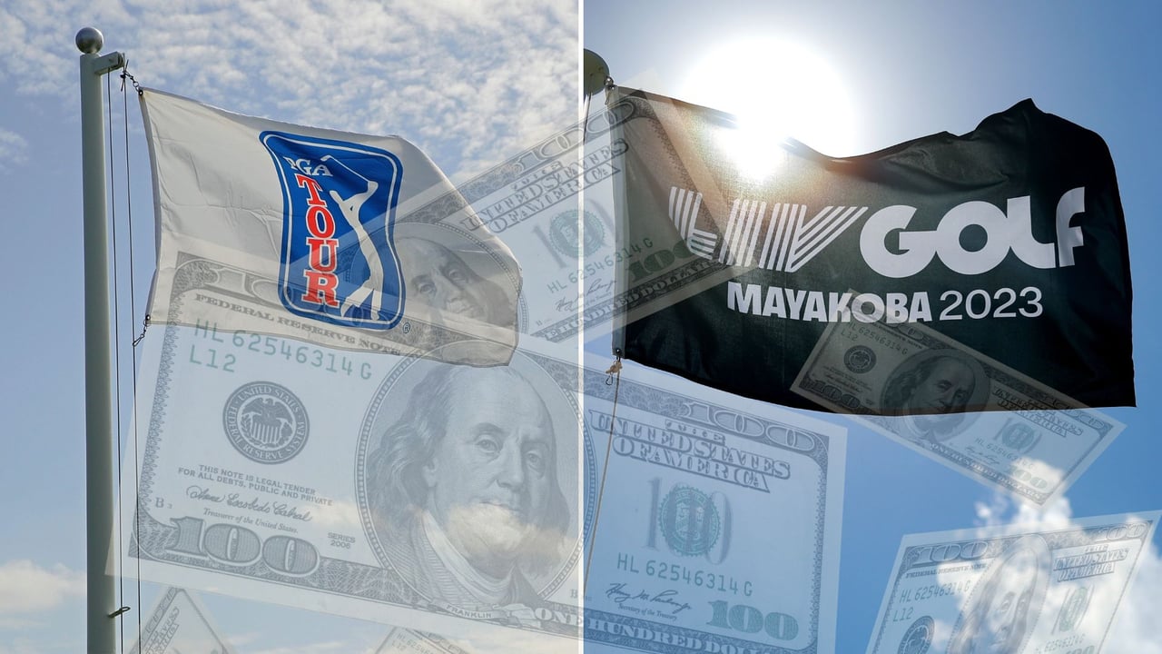 Die PGA Tour und die LIV Golf League geben zukünftig gemeinsam den Ton an. (Fotos: Getty)