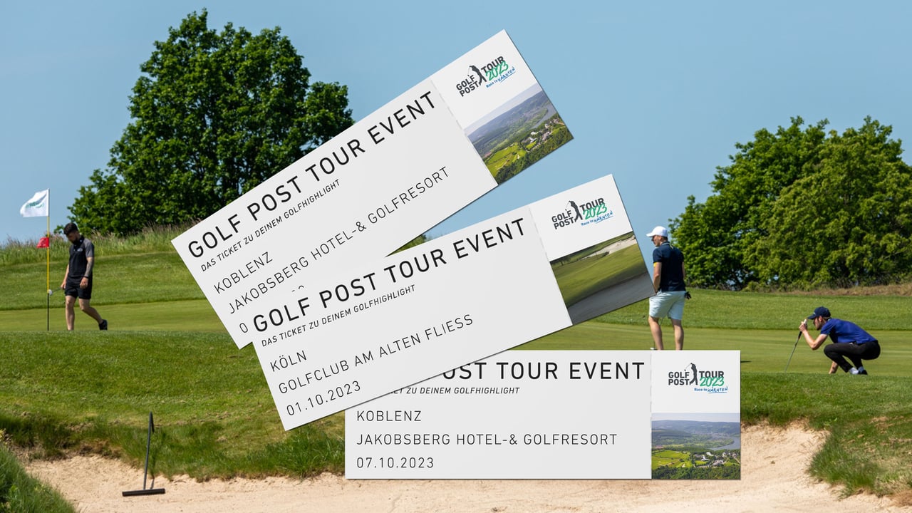 Das ist in den Tickets für die Golf Post Tour 2023 enthalten.