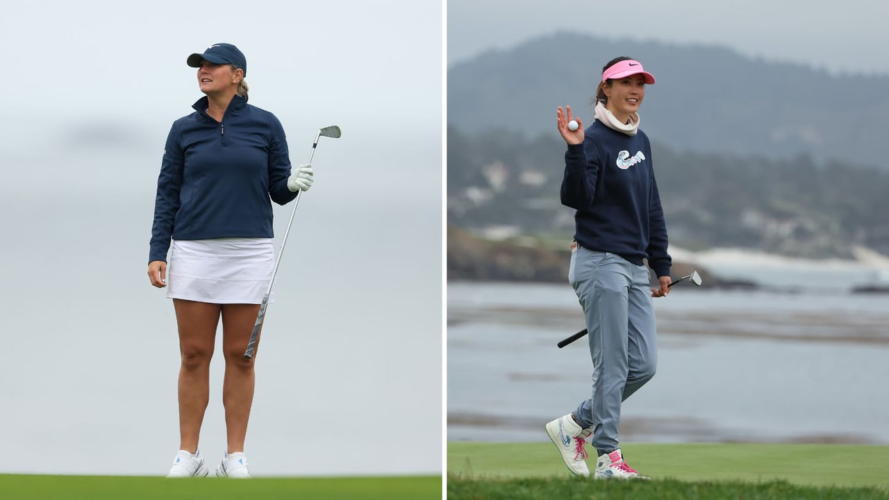 i Tag 2, während Michelle Wie West bei der US Women´s Open spielte. (Fotos: Getty) i Tag 2, während Michelle Wie West bei der US Women´s Open spielte. (Fotos: Getty)