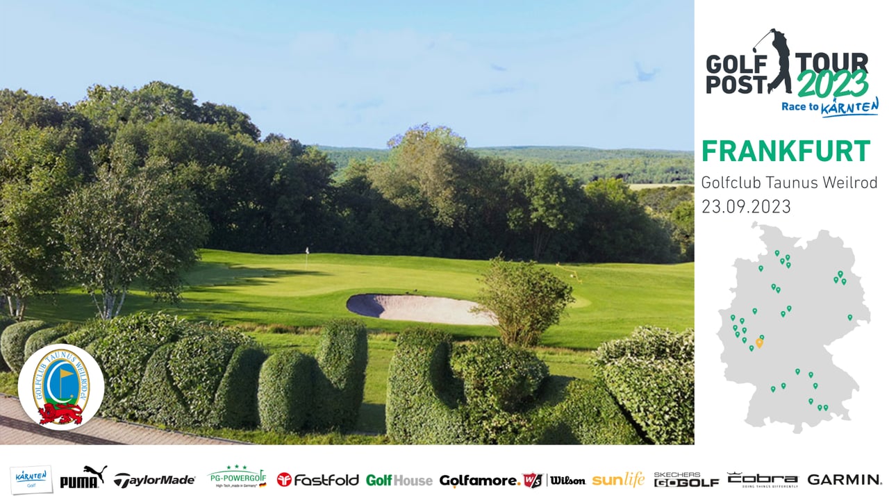 Golf Post Tour 2023 im GC Taunus Weilrod