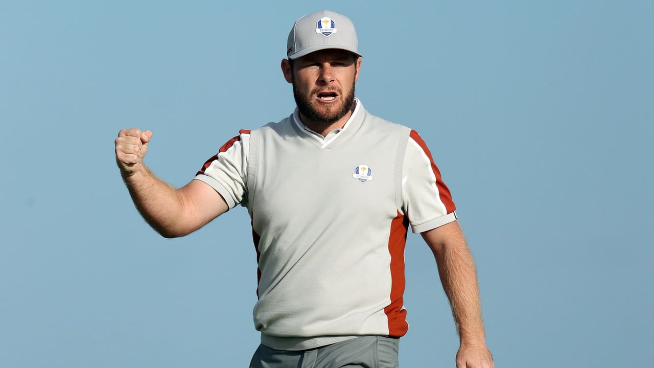 Tyrrell Hatton wird beim Ryder Cup 2023 zum dritten Mal antreten. (Foto: Getty) Tyrrell Hatton wird beim Ryder Cup 2023 zum dritten Mal antreten. (Foto: Getty)