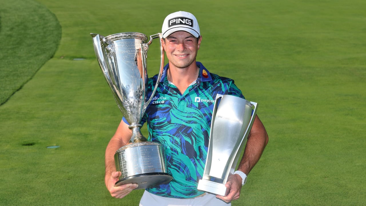 Viktor Hovland gewinnt die BMW Championship 2023 der PGA Tour. (Foto: Getty) Viktor Hovland gewinnt die BMW Championship 2023 der PGA Tour. (Foto: Getty)