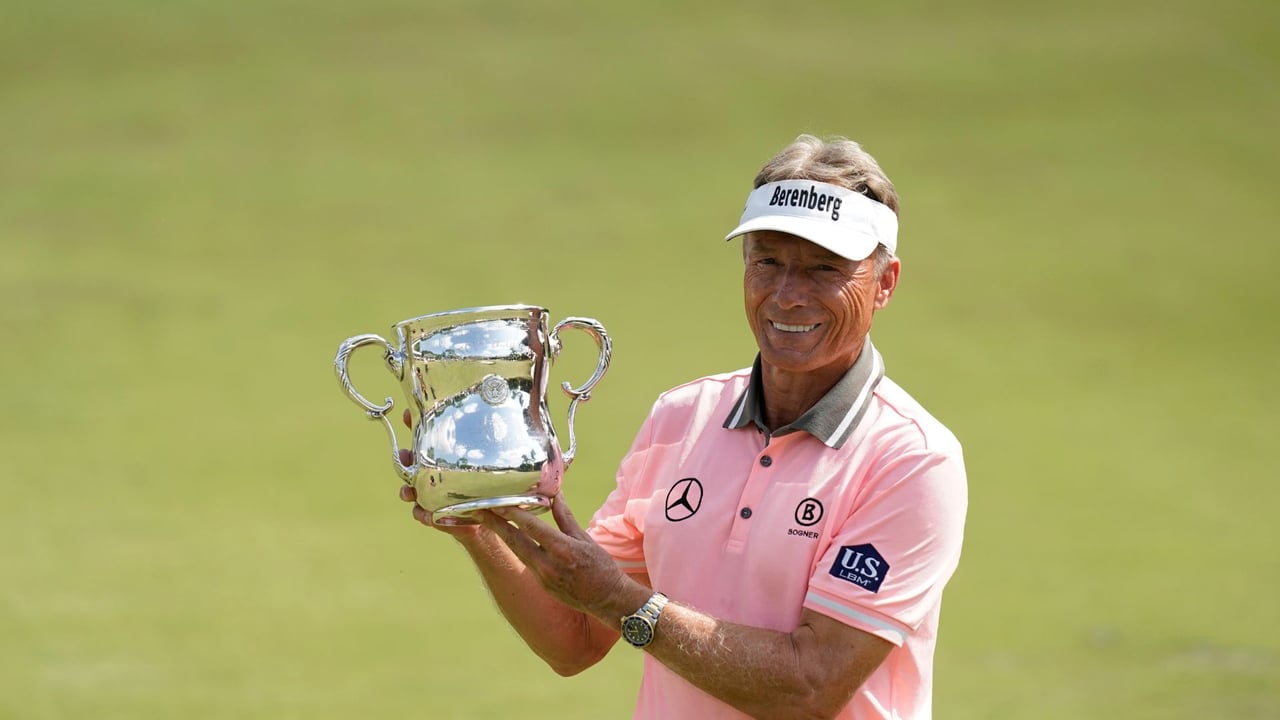 Bernhard Langer im Interview über seinen großen Rekord und Hale Irwin. (Foto: Getty) Bernhard Langer im Interview über seinen großen Rekord und Hale Irwin. (Foto: Getty)
