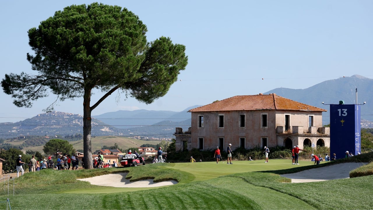 Der Marco Simone Golf und Country Club: Schauplatz des Ryder Cups 2023. (Foto: Getty) Der Marco Simone Golf und Country Club: Schauplatz des Ryder Cups 2023. (Foto: Getty)