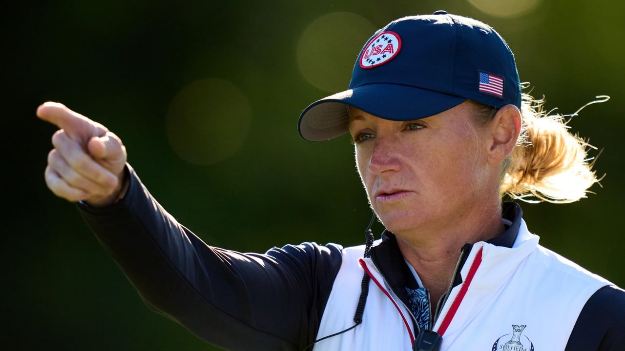 Stacy Lewis, Kapitänin des Team USA beim Solheim Cup 2023. (Foto: Getty) Stacy Lewis, Kapitänin des Team USA beim Solheim Cup 2023. (Foto: Getty)