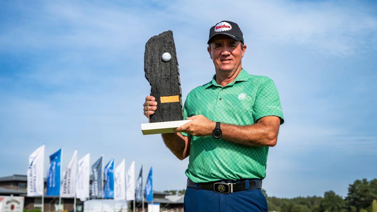 Scott Hend gewinnt die WINSTONgolf Senior Open 2023. (Foto: Stefan von Stengel) Scott Hend gewinnt die WINSTONgolf Senior Open 2023. (Foto: Stefan von Stengel)